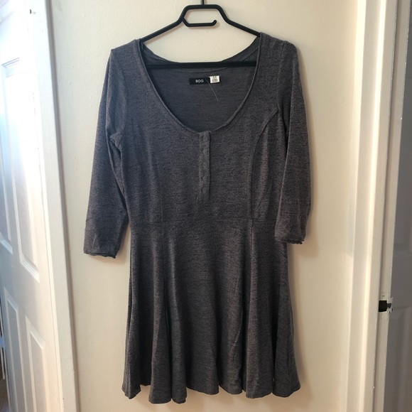 Urban Outfitters grey skater dress - Picture 1 of 3